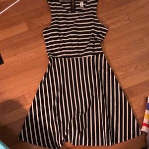 Striped work dress